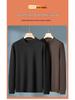 2025 Autumn-Winter Men's Plus Size Velvet Thick Sweater, Casual Round-Neck Warm Knitwear