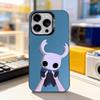 Game H-Hollow Knight Cute Phone Case For iPhone 17,16,15,14,13,12,11,Pro,XS,Max,Plus,Mini,SE4,E IMD Matte Black