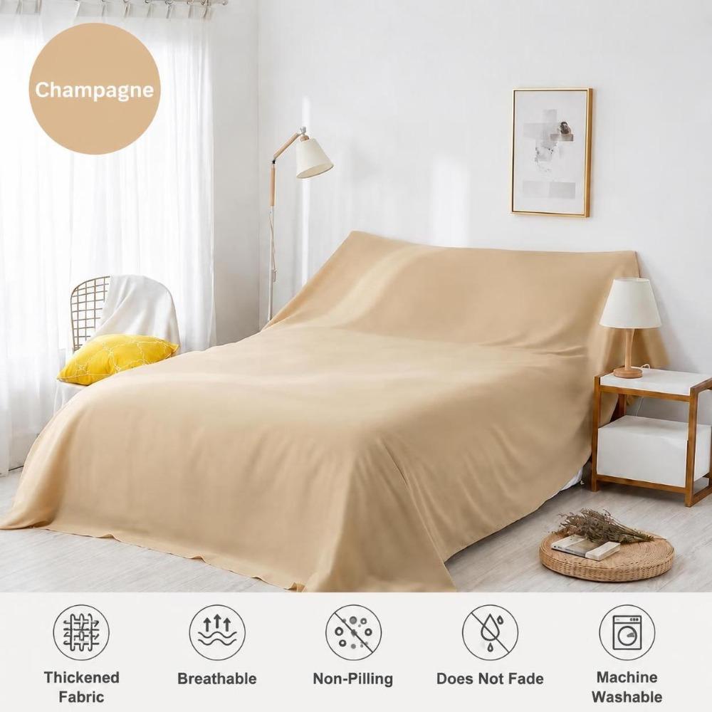Breathable Fabric Dust Proof Sheet Washable Cloth Anti‑Dust Cloth Outdoor Garden