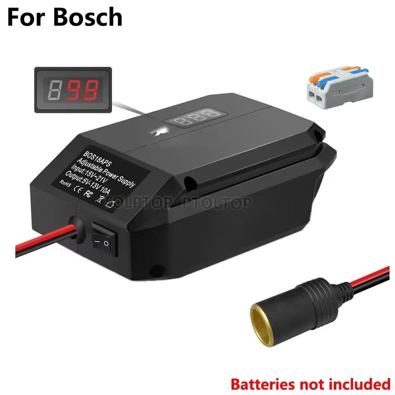18V To 5-13V Step Down Converter For Makita/Dewalt/Milwauke/Bosch/Einhell 18V Battery Cigarette Lighter Adapte Voltage Regulator