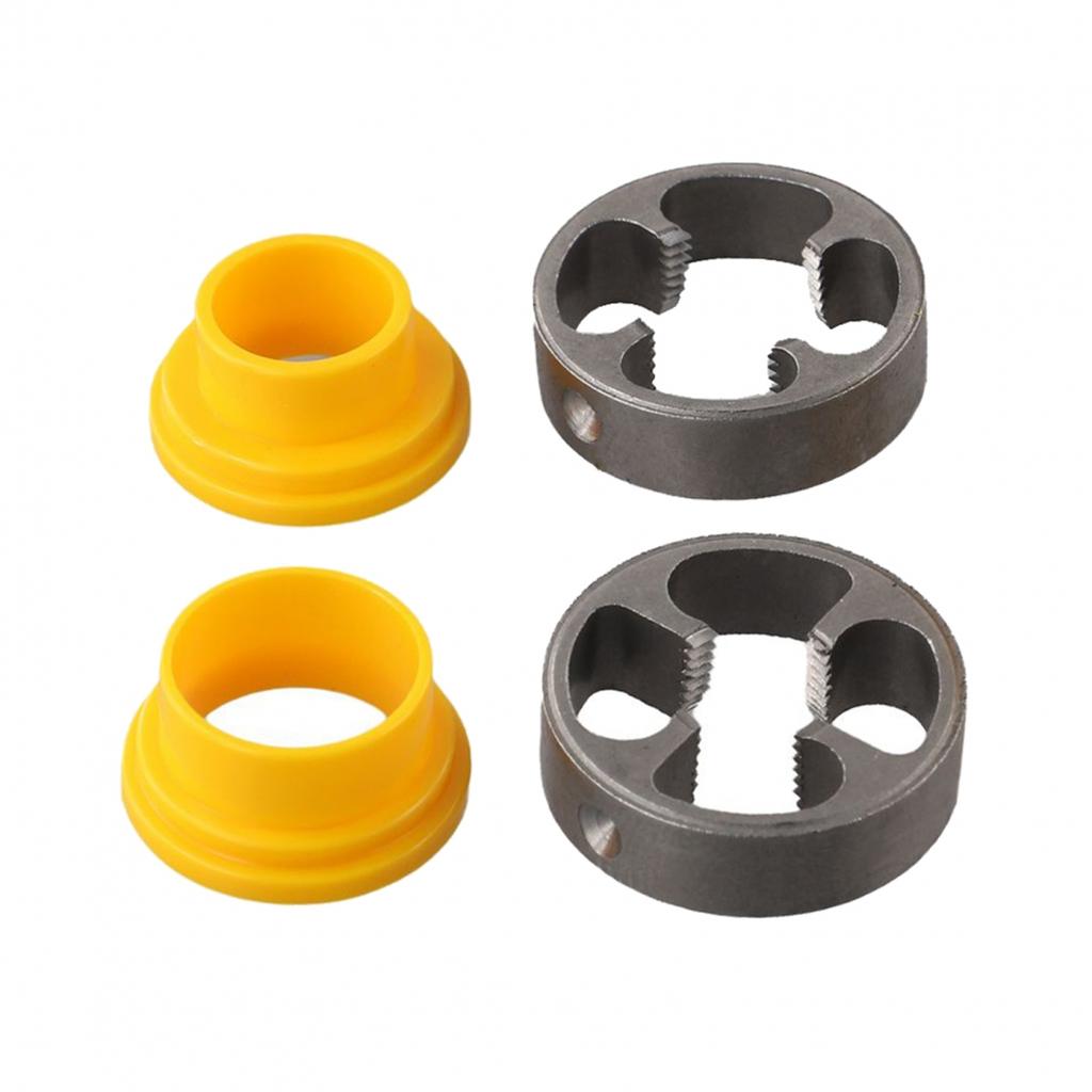 High Quality Manual Pipe Threader Set Efficient 6pcs PVC Thread Tool Maker