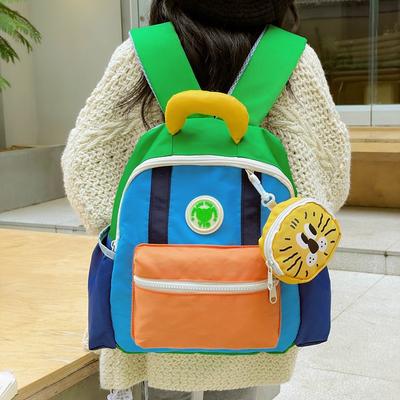 Schoolbag Pupils' Cute Shoulder Bags for Boys and Girls' Backpacks Are Leisure and Light for Traveling and Studying.