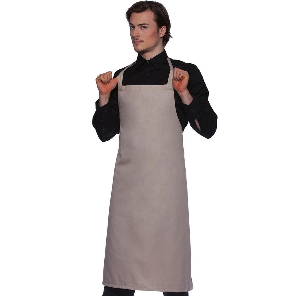 Santorini Press Stud Bib Apron