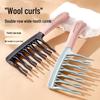 Double Row Wavy Tooth Massage Comb - Anti-Static Hairstyling Tool