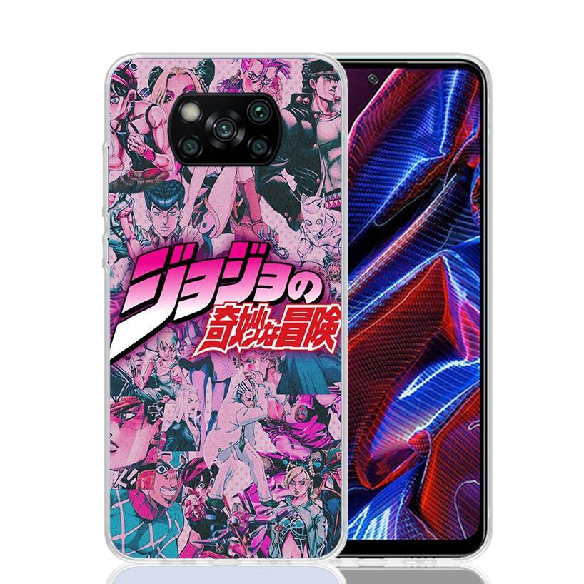 

Anime JoJo Bizarre Adventure Case Phone Cover for Xiaomi Redmi Note 10 9 9S 8 8T 7 5 Pro Mi 12T 11T 10T 9T 12 11 Lite A3 A2 Tren Xiaomi Mi 11T(Pro)