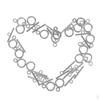 20x Silver Round Toggle Clasps DIY Necklace Bracelet Anklet Jewelry Findings