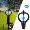 10PCS G1 2in DN15 Male Thread 360 Degree Lawn Water Sprayer Nozzle Sprinkler Head for Garden Irrigation