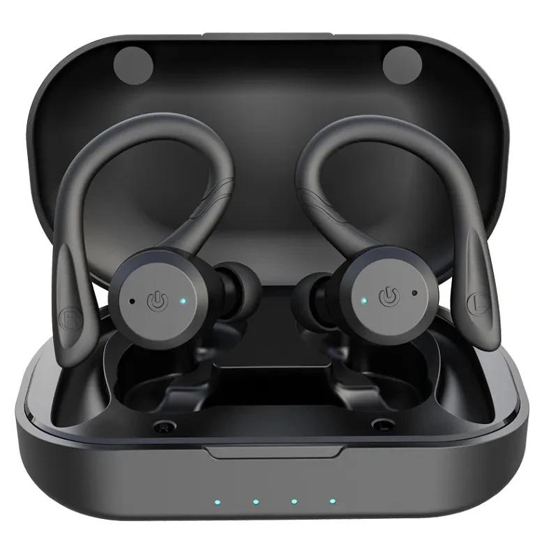 JYL TS Waterproof Sports Earbuds IPX7 20H Playtime Dual Wear HiFi Stereo Immersive Listening