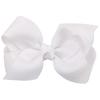 8cm Large Ribbon Bowknot Girl Kid Hair Clip Duckbill Clip Hair Accessory Gift