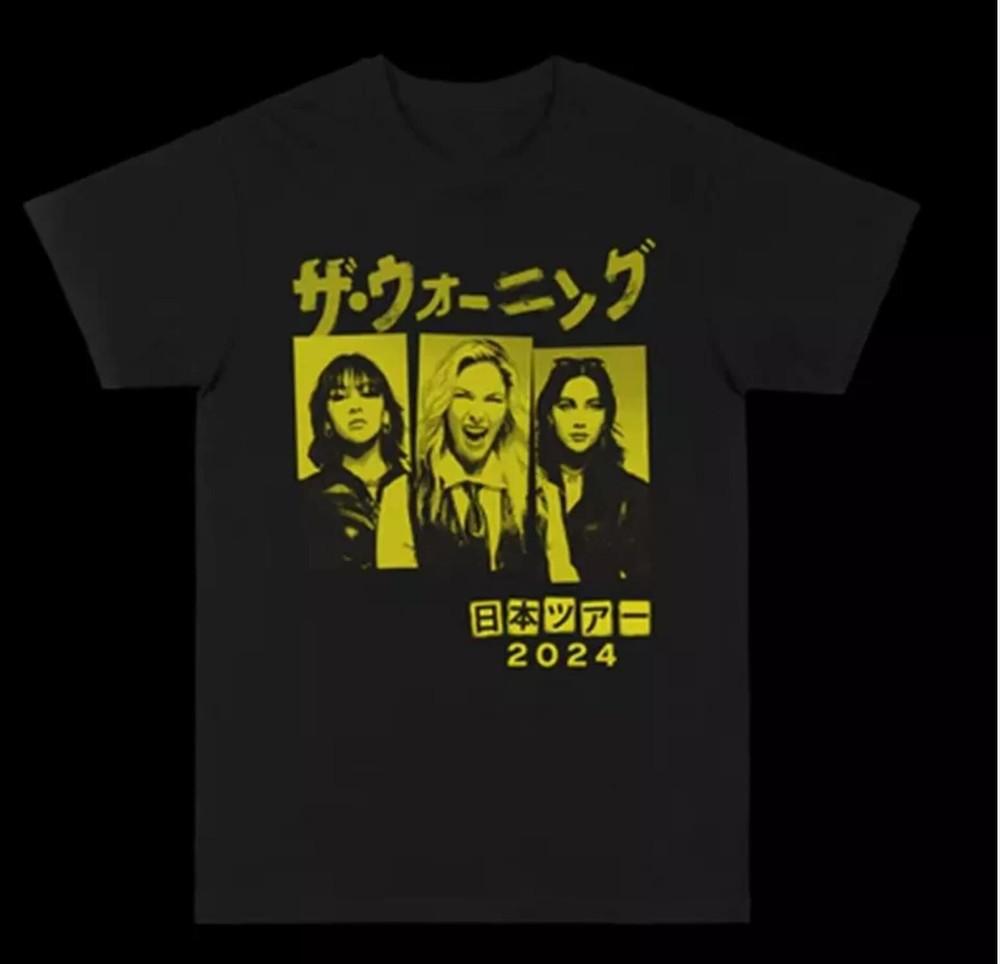 NEW Japan 2024 band Tour Tee The Warning Band T Shirt Gift Full Size S-5XL Unisex T-Shirt S