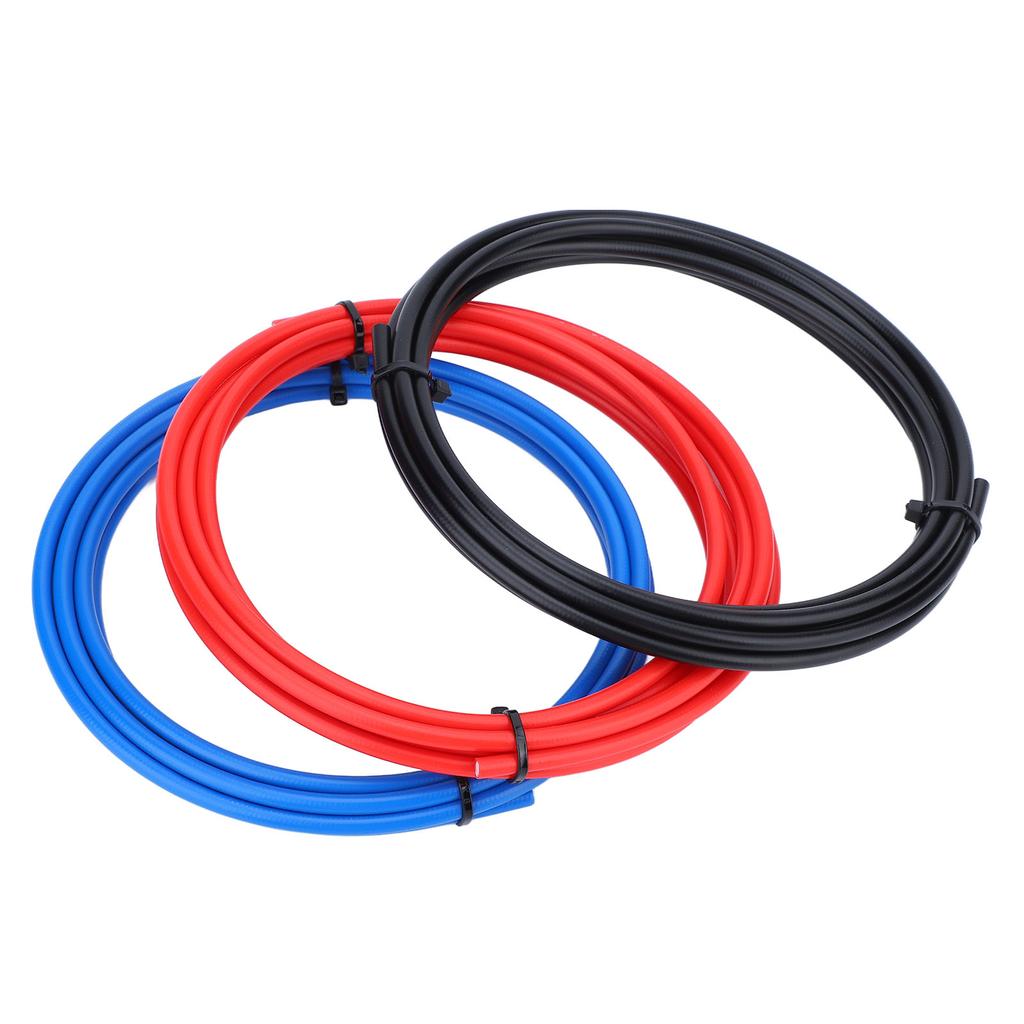 3 Piezas Manguera de Freno de Disco Hidráulico Alta Resistencia Resistente al Desgarro Manguera de Aceite de Freno de Bicicleta de 5 mm para Montaña