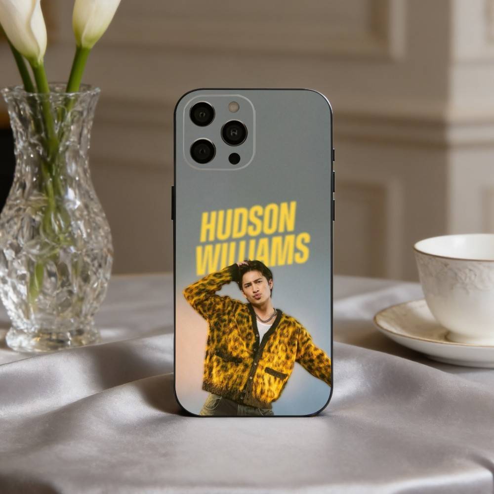 H-Hudson-N Actor W-WilliamsS Phone Case For iPhone 17,16,15,14,13,12,11 Plus,Pro Max,XS,Soft Silicone Black Cover