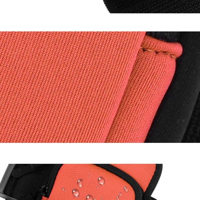 Splashproof Cellphone Holder Sport Arm Bands Phone Armband Phone Pouch with Earphone Hole for Phone 16 15 14 S23