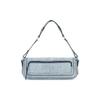 By Far Maddy Studded Detail Flap Closure Goat Leather Handbag Women Handbags Blue 23CRMDDSDNMLMEDDNM