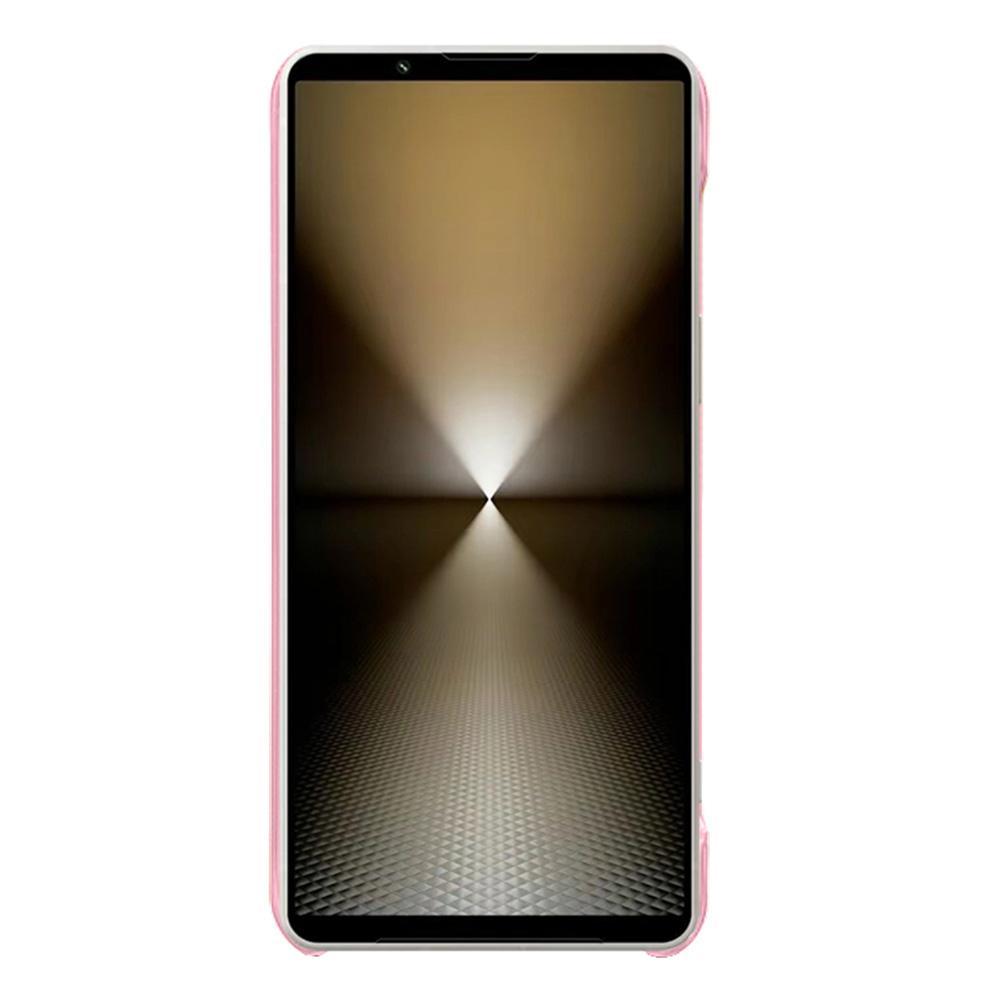 

For Sony Xperia 1 VI Cases Calf Texture Leather+PC Cell Phone Cover Rose Gold