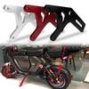 Aluminum Motorcycle Rear Brake Caliper Bracket Adapter For 84mm Brake Caliper 220mm Disc For Niu UQI/U+B/U1/US Electric Scooter