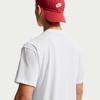 Nike T Shirts Unisex White Crew Neck