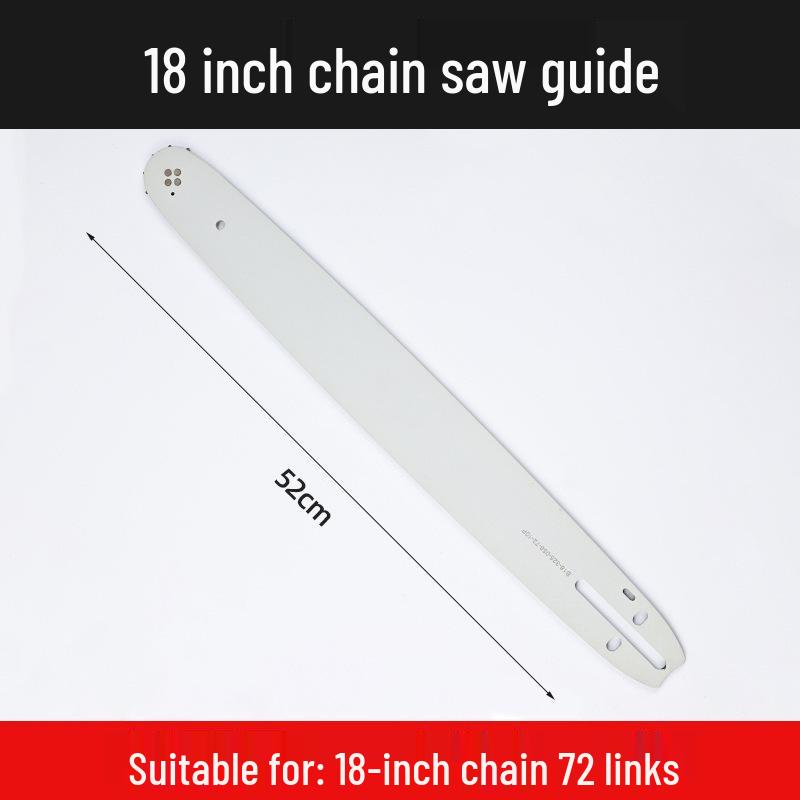 Universal Chainsaw Guide Bar & Chain: 4" & 16" for Gasoline & Lithium Electric Saws