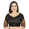 Indian Designer Silk Embroidery Blouse Women's Party Wedding Wear Ethnic Choli
