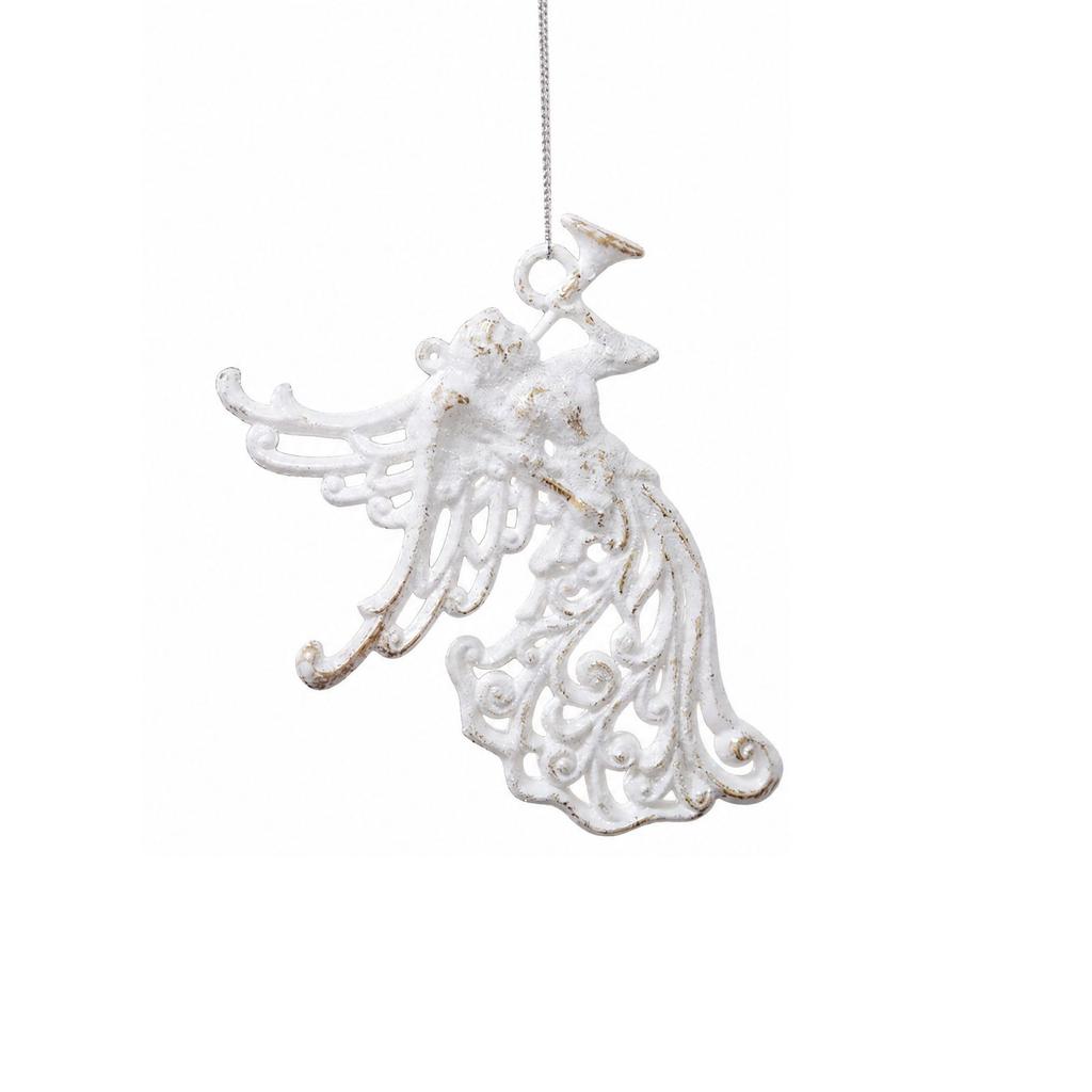 Christmas Tree Hanging Ornaments Snowflake and Gold House Window Decorations
