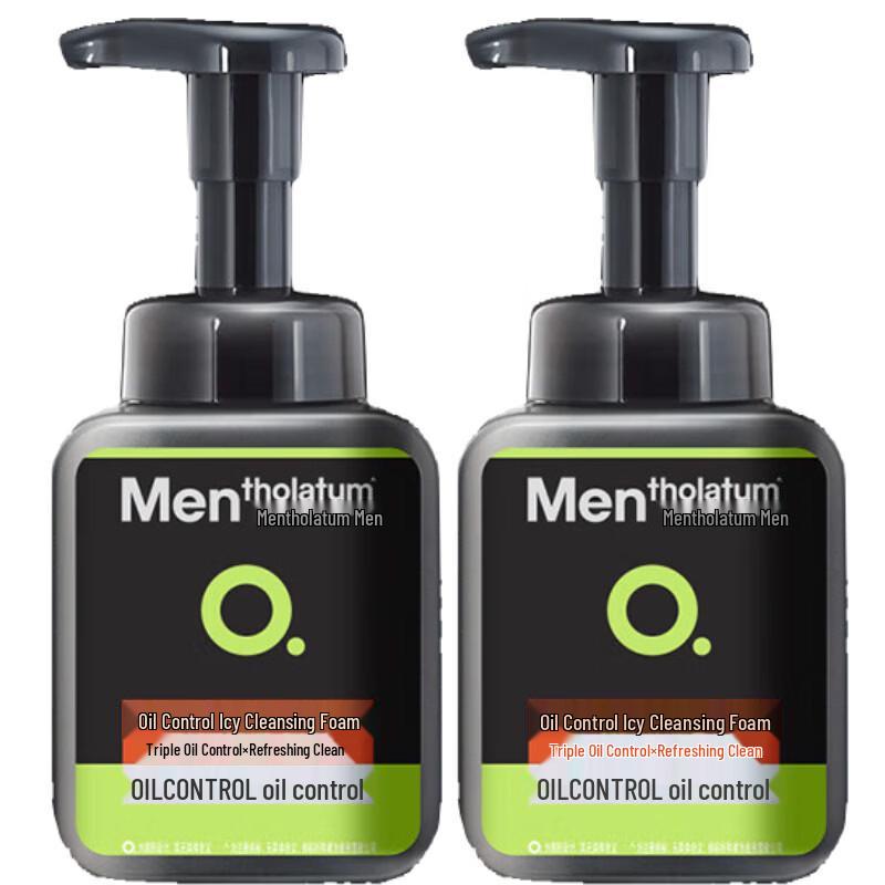 Mentholatum Men s Oil Control Icy Foaming Cleanser 150ml (Pack of 2)