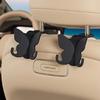 Butterfly Shape Headrest Hanger Hidden Hook Car Seat Back Organizer Car Seat Hook  Backseat