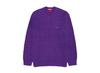 Boucle Small Box Sweater Purple