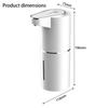 Automatic Soap Dispenser With 3 Regulable Foams Level Rechargeable Foams Smarted Hand Washing Machine