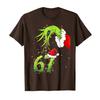 Funny Six Seven 6 7 Meme 67 Xmas Hand Christmas Costume T-shirt For Men Women 100% Cotton T Shirts Short Sleeve Tops 1030-1