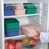 With Lid Silicone Lunch Box Food Grade Storage Box Rectangle Food Storage Container  Picnic
