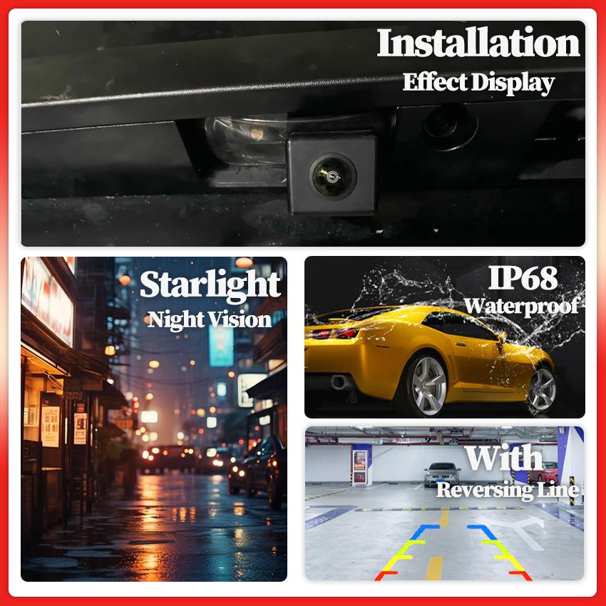 Car Backup Rear View Camera For Volvo XC90 2002 ~ 2014 CCD Full HD Night Vision Car Reverse Parking Camera High Quality RCA