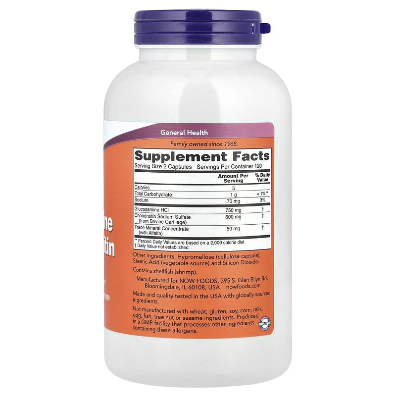 Glucosamine & Chondroitin, 240 Capsules