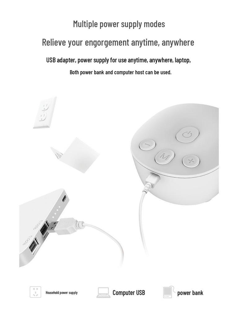 Cross-border Electric Automatic Breast Pump & Silicone Milk Collector