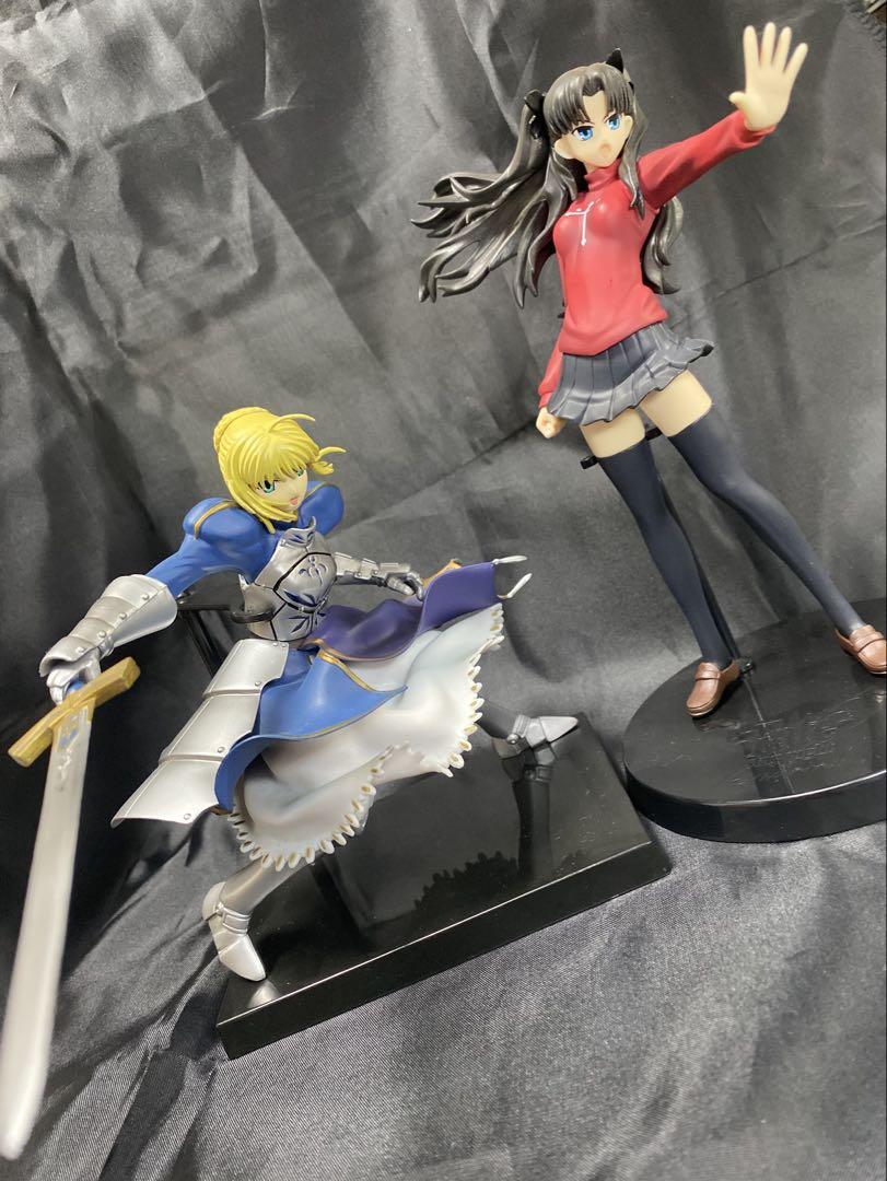 

[USED] Fate/stay night Saber Tohsaka Rin figure