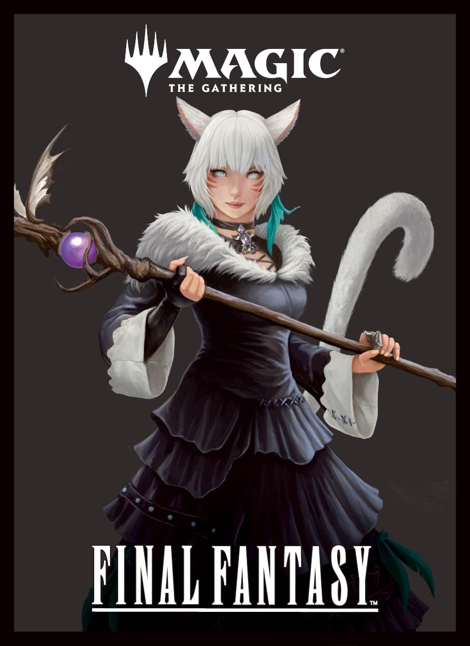 

The Gathering FINAL FANTASY Протекторы для карт Иллюстрация упаковки Commander Magic - Заклинание потомка MFS-08 чёрный
