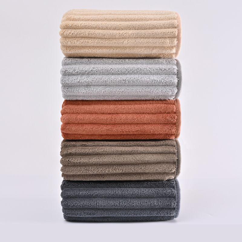 

Толстое полотенце для лица из кораллового флиса: Мягкий, Впитывающий, Не линяющий, Однотонный 35x75 cm