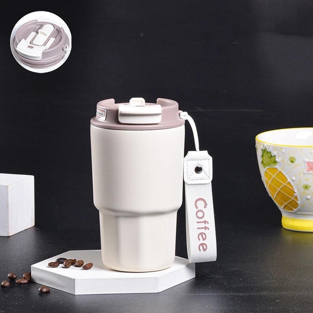 

Frosted Insulated Cup Large Capacity Double Drink Cup Luxury Coffee Cup For Home Work Coffee-450ml