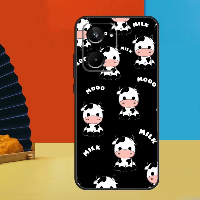 Cut Cow For Realme C55 C11 C15 C21Y C25s C30 C33 C53 C51 GT Neo 5 GT3 GT5 9 10 11 12 Pro Plus Case