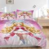 3pcs Sailor Moon Bedding Set: Perfect for Bedroom or Guest Room. Soft and Comfortable with No Core Included Yy251010205
