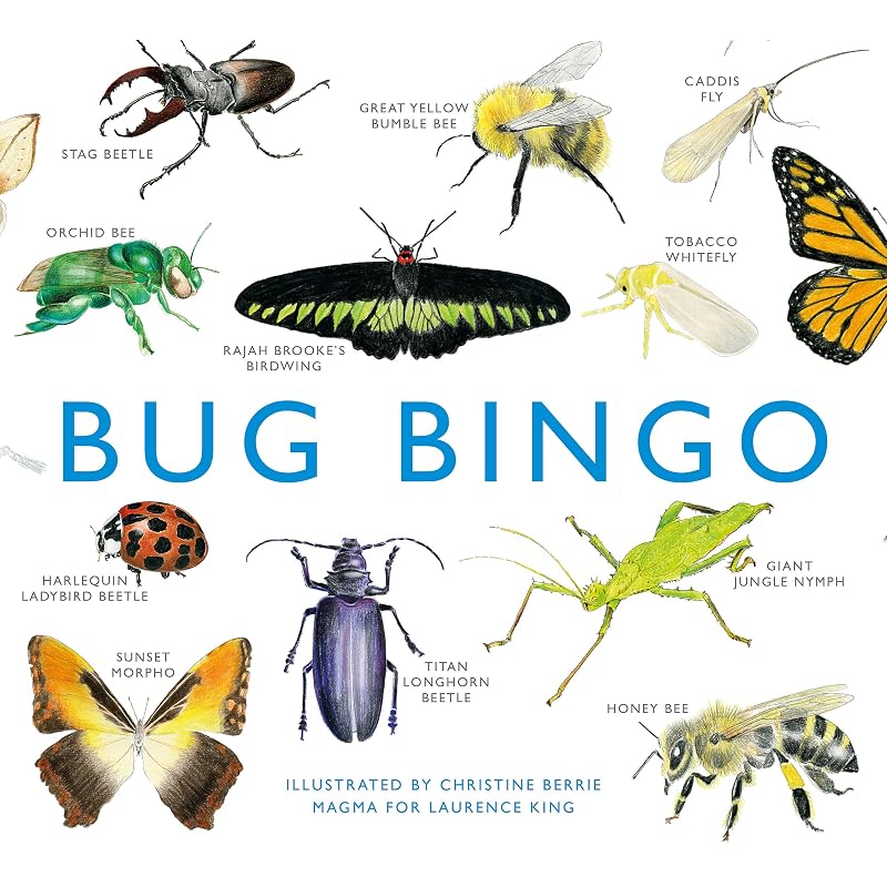 Laurence King Bug Bingo This beautifully illustrated bingo game features 64 species