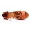 Girls Low Heeled Latin Dance Practice Shoes Women Ladies Ballroom Salsa Tango Dancing Shoes