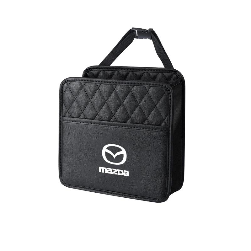 

Car Badge Door Storage Box Under Seat Back Trash Bag Interior Accessorie For Mazda 3 Alexa CX-30 CX30 CX5 CX 5 CX-5 CX8 CX9 CX4