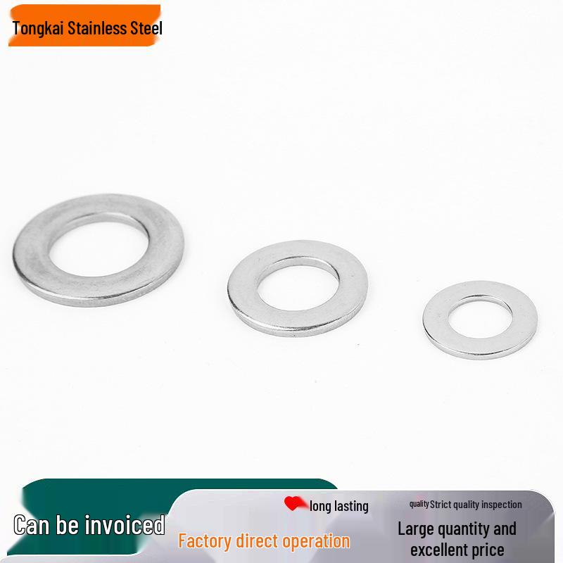 Thickened Stainless Steel Flat Washer - Complete Specifications