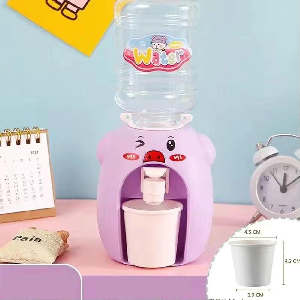 Plastic Water Bottle Pump Hand Press Kitchen Toy Cute Mini Water Dispenser  Children
