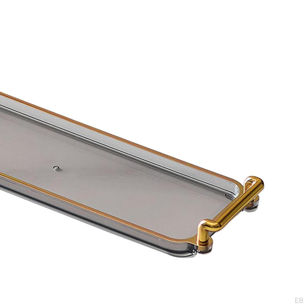 Elegant Serving Tray with Handles for Entertaining and Home Decor