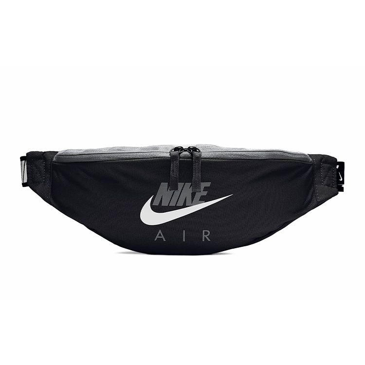 Nike Heritage Hip Pack Unisex Hip Pack Black Gray CW9263-010 Black Gray