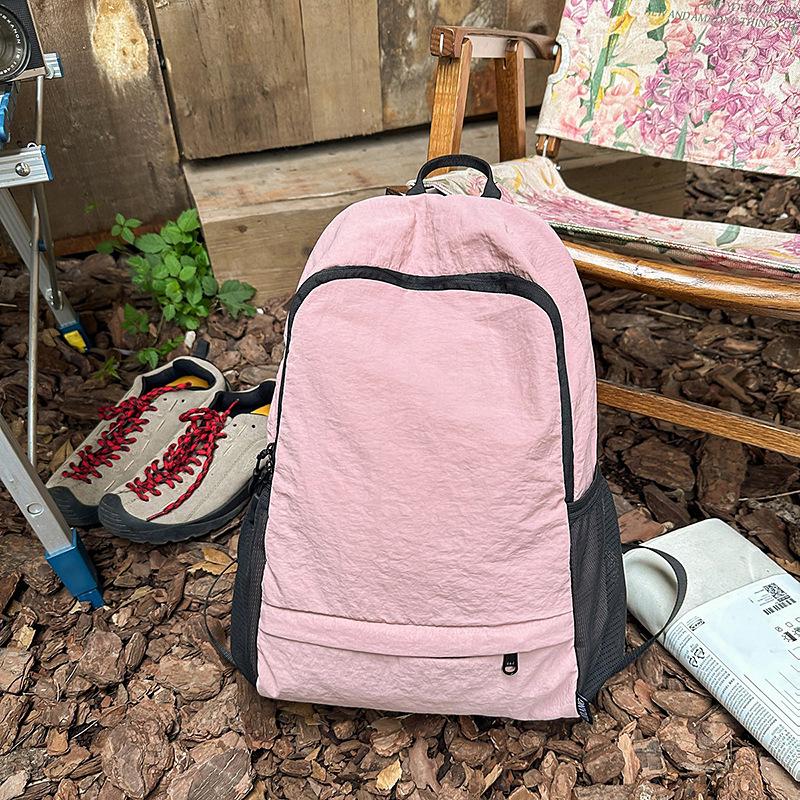 A Large Capacity Multi Functional Bag for Couples  A Lightweight Simple and Fashionable Travel Backpack