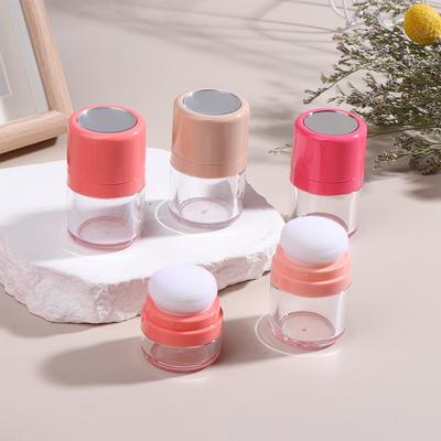 Mini Leere Nachfüllbare Lose Puderdose Mit Puderquaste DIY Kosmetische Puderdose Rouge Finishing Puderdose Behälter