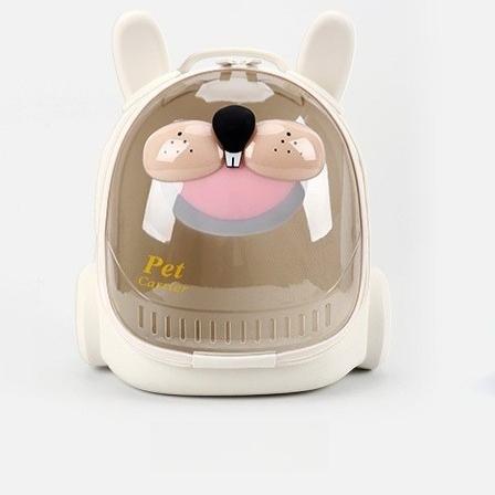 

Transparent Cat Backpacks Portable Breathable Cats Transportation Bag Waterproof and Wear-resistant Cat Carriers Accessories слоновая кость