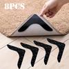8pcs Strong Self Adhesive Fastener Dots Stickers Adhesive Hook Loop Tape For Bed Sheet Sofa Mat Carpet Anti Slip Mat Pads